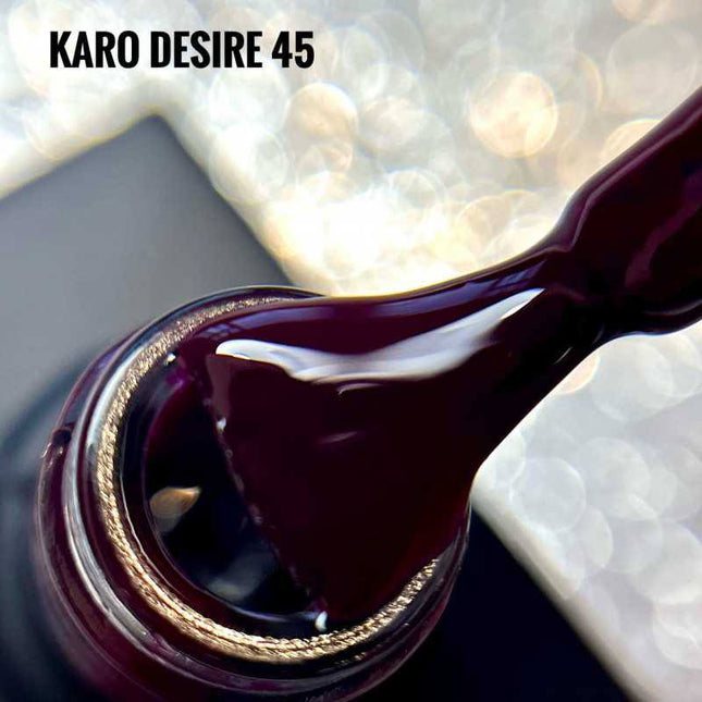 Gel Polish Desire №45 κόκκινο κρασί 8ml KARO