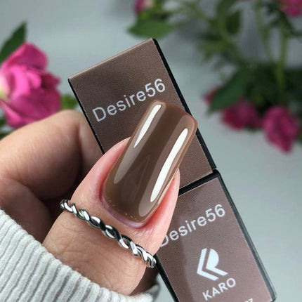 Gel Polish Desire №56 γάλακτος σοκολάτα 8ml KARO