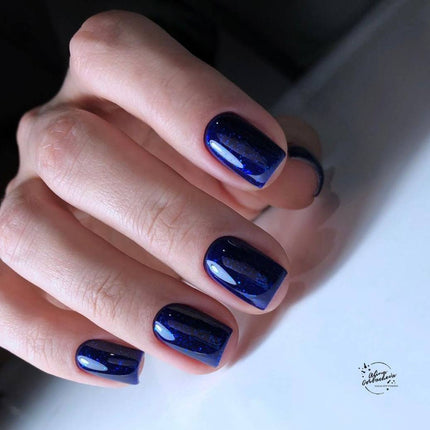 Gel Polish Desire №71 βαθύ μπλε με γκλίτερ 8ml KARO