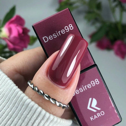 Gel Polish Desire №98 βασιλικό κεράσι 8ml KARO