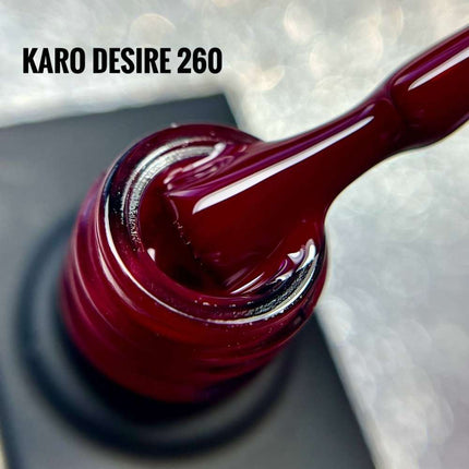 Βερνίκι Gel Desire №260 κράνμπερι 8ml KARO