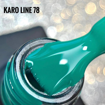 Βερνίκι Gel Line №78 πευκόπρασινο 8ml KARO
