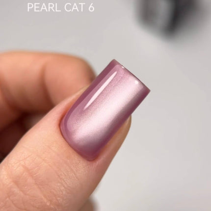 Βερνίκι Gel Cat Eye Pearl №6 Λιλά 10ml KARO
