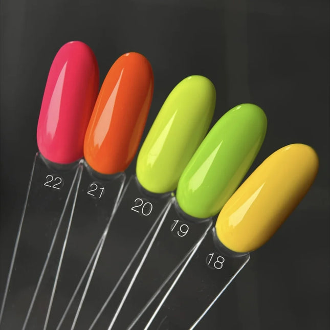 Gel Polish Saga 20 Lime 10 ml - Gel Nail Polish