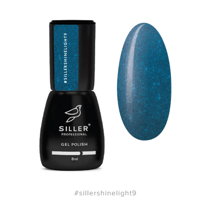Gel Polish Shine Light №9 8 ml Siller - Gel Nail Polish