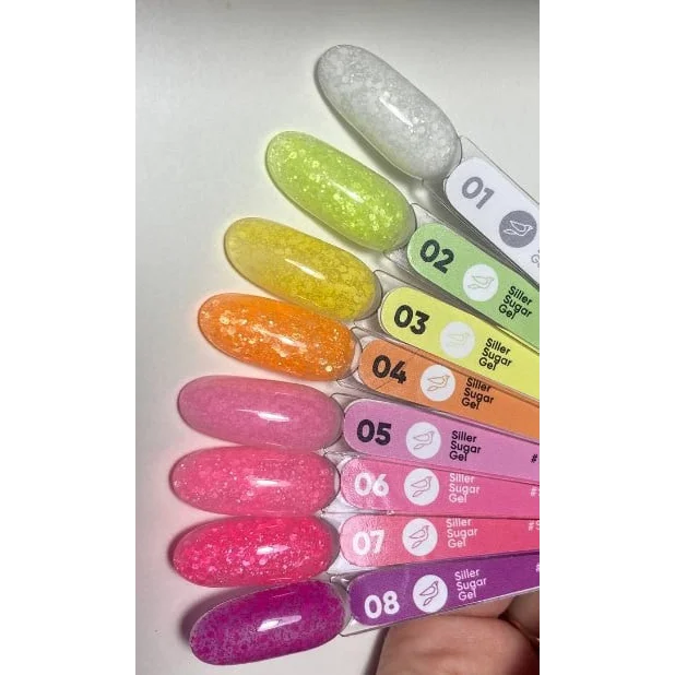 Gel polish Sugar №2 15 ml Siller - Gel Nail Polish