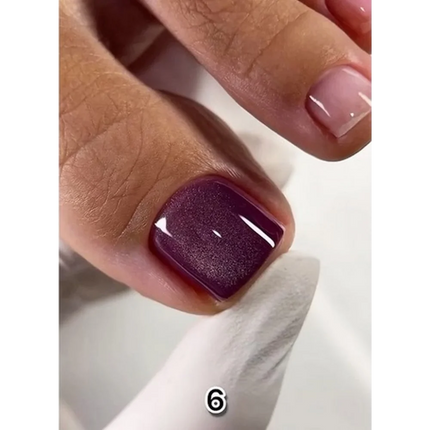 Gel polish Wine Cat №6 10 ml Saga Professional - Gel Nail Polish