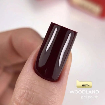 HEYLOVE Βερνίκι τζελ Woodland 15ml - Σκούρο μαόνι