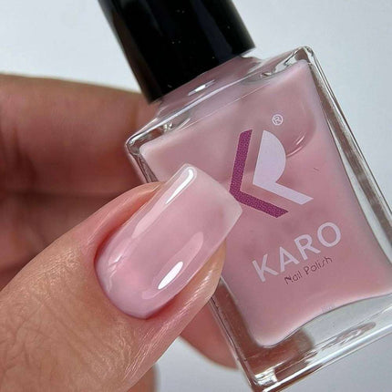 Karo Βερνίκι Νυχιών γαλακτώδες με εφέ τριψίματος 8ml