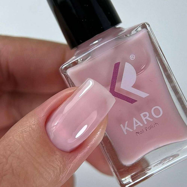 Karo Βερνίκι Νυχιών γαλακτώδες με εφέ τριψίματος 8ml