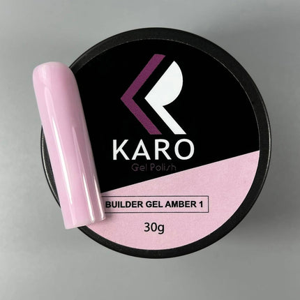 Karo Amber Gel №1 Σκόνη λιλά 30ml