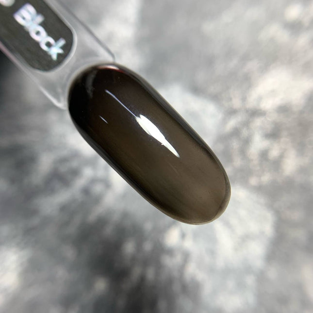 Ελαφρύ παλτό Γυαλιστερό Μαύρο 10ml Karo