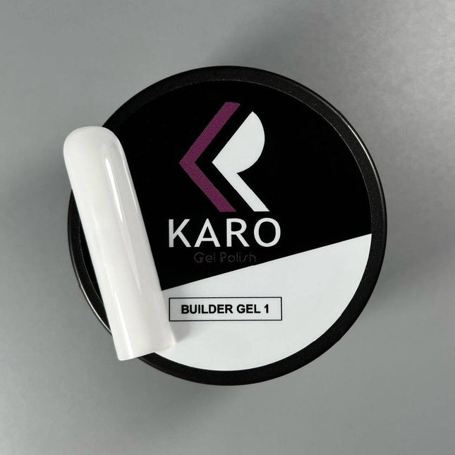 Karo Builder Gel №01 Λευκό 30ml