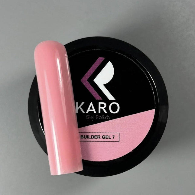 Karo Builder Gel №07 Κόκκινο ροδάκινο 30ml