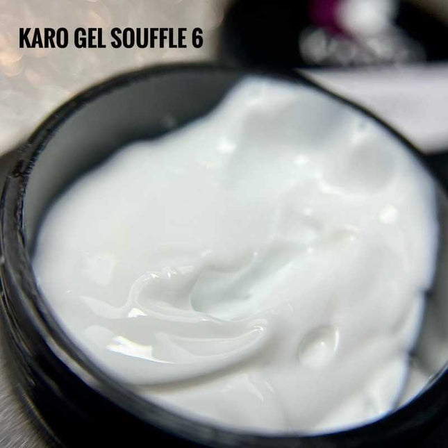 Karo Souffle Gel №6 Λευκό 30ml