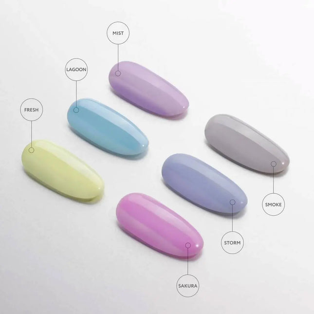 Χρωματιστό Rubber Παλτό βάσης Gel Harmony Mist 7 ml. Kodi Professional