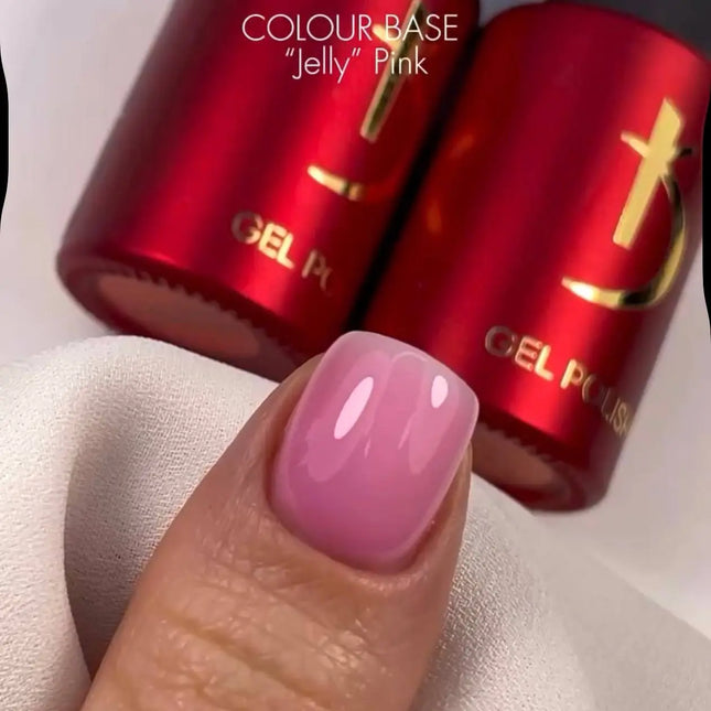 Χρώμα Rubber Base Gel Jelly Pink 7 ml. Kodi Professional