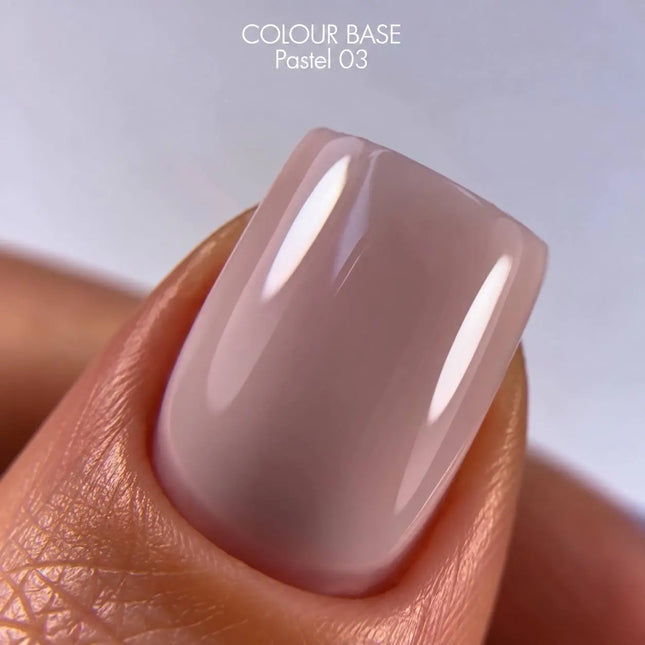 Χρωματιστό Rubber Παλτό βάσης Gel Pastel №3 7 ml. Kodi Professional