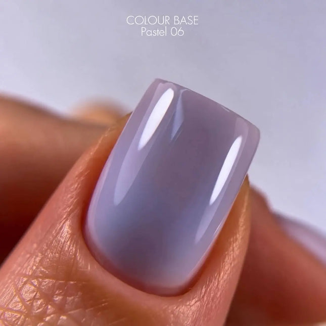 Χρωματιστό Rubber Παλτό βάσης Gel Pastel №6 7 ml. Kodi Professional