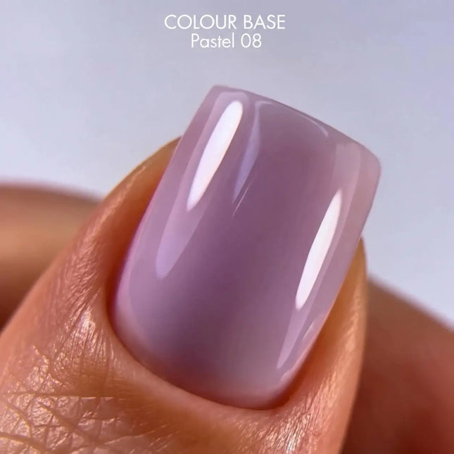 Χρωματιστό Rubber Παλτό βάσης Gel Pastel №8 7 ml. Kodi Professional