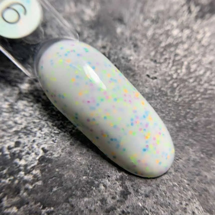 Luna Tutti Frutti Παλτό βάσης №16 Γάλα με πολύχρωμα νιφάδες 13ml