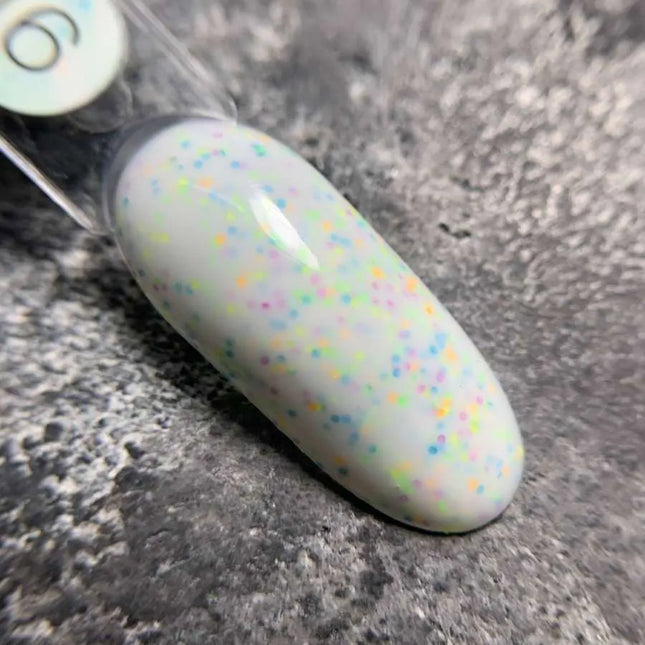 Luna Tutti Frutti Παλτό βάσης №16 Γάλα με πολύχρωμα νιφάδες 13ml