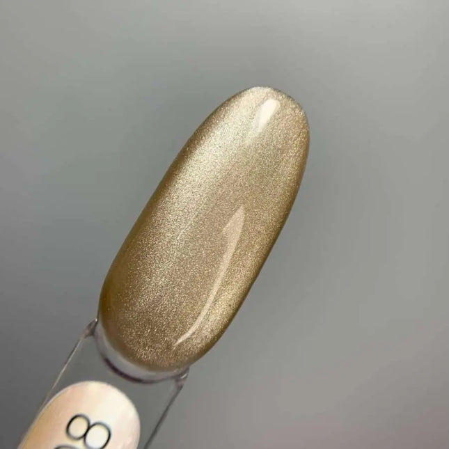 Luna Gel Polish №208 Cat Eye Χρυσό Ταν 8ml