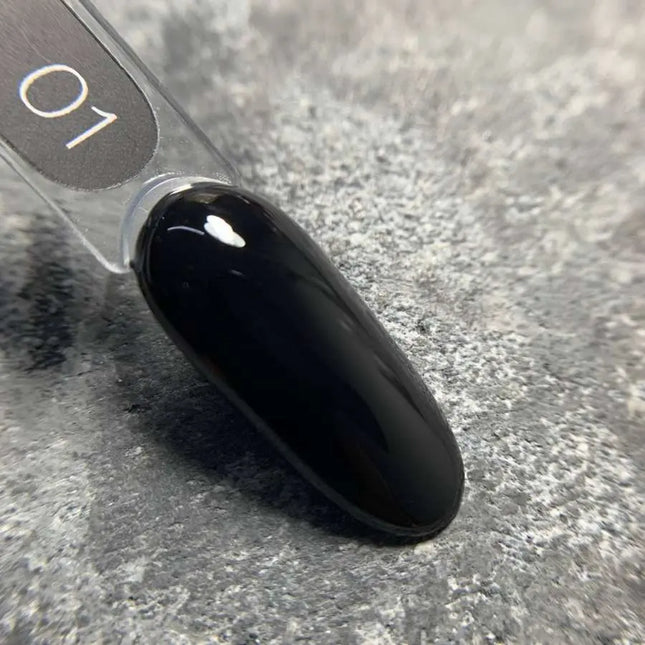 Luna Gel Polish №001 Χρώμα Μαύρο 8ml