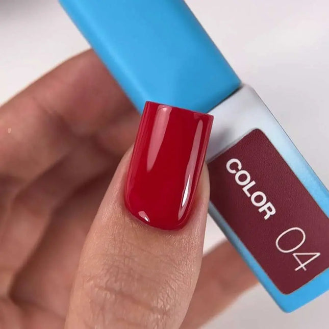 Luna Gel Βερνίκι Νυχιών №004 Χρώμα Καρμίνι 8ml