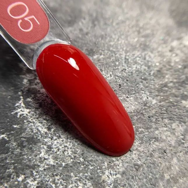 Luna Gel Βερνίκι Νυχιών №005 Κόκκινο Χρώμα Καρδινάλιος 8ml