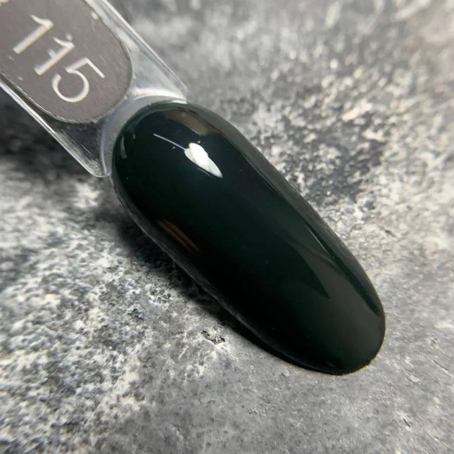 Βερνίκι Νυχιών Luna Gel Νο 115 Χρώμα Μαύρο Πράσινο 13ml