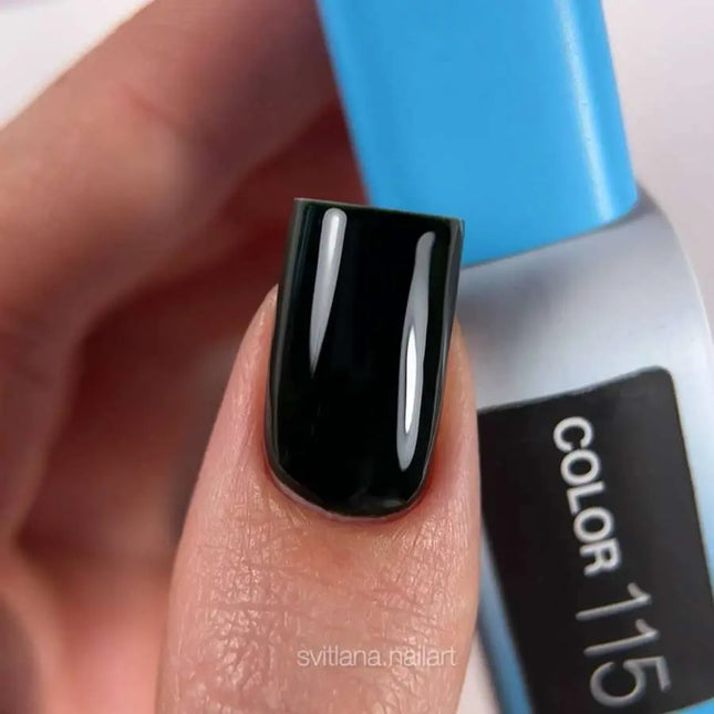 Βερνίκι Νυχιών Luna Gel Νο 115 Χρώμα Μαύρο Πράσινο 13ml
