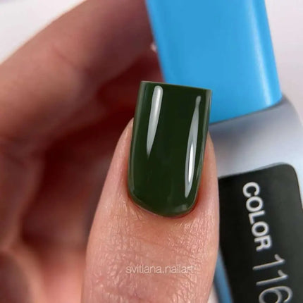 Βερνίκι Νυχιών Luna Gel Νο116 Χρώμα Βαθύ Πράσινο 13ml