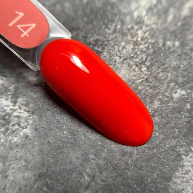 Luna Βερνίκι Τζελ Νο014 Χρώμα Ζωντανό Κόκκινο 8ml