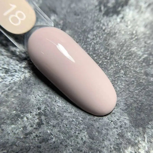 Luna Βερνίκι Τζελ №018 Χρώμα Cold Beige 13ml
