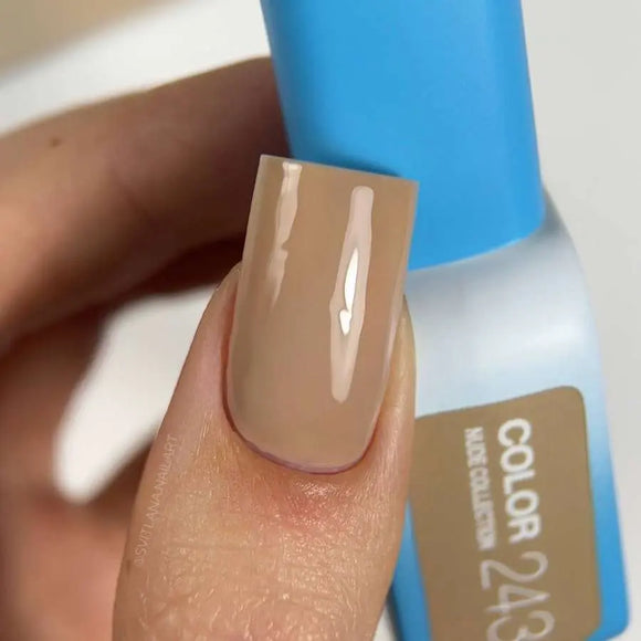 Luna Gel Polish №243 Color Wood Brown 8ml