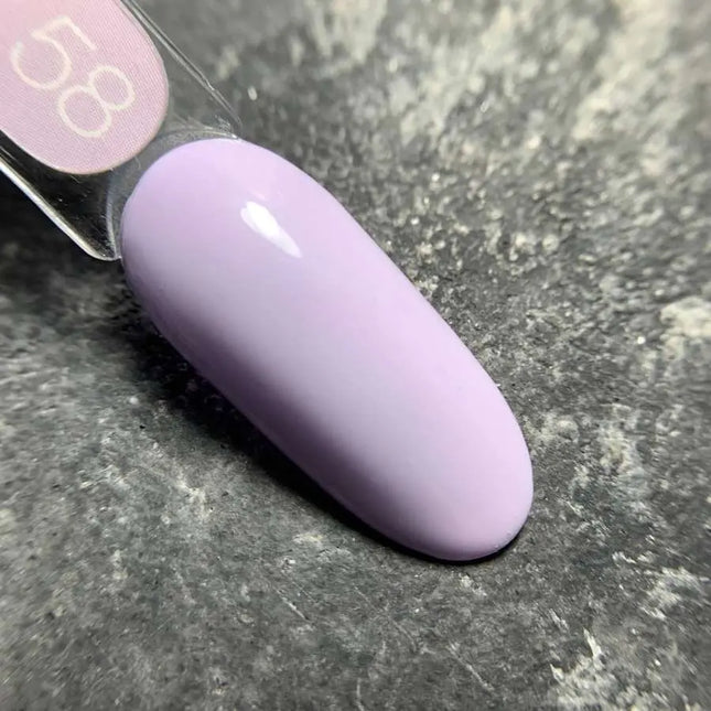 Luna Βερνίκι Τζελ №058 Χρώμα Milky Lilac 13ml