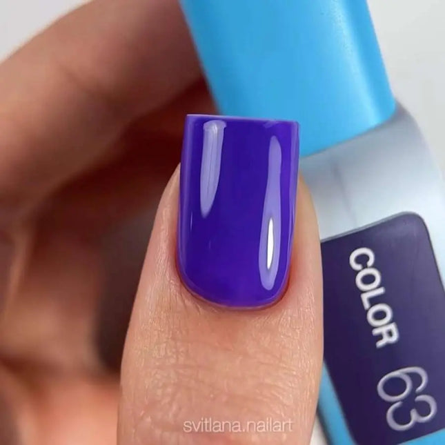 Βερνίκι Νυχιών Luna Gel Νο063 Χρώμα Ίντιγκο 13ml