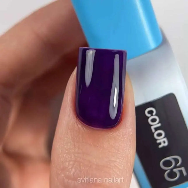 Βερνίκι Νυχιών Luna Gel №065 Χρώμα Σκούρο Ινδικό 8ml