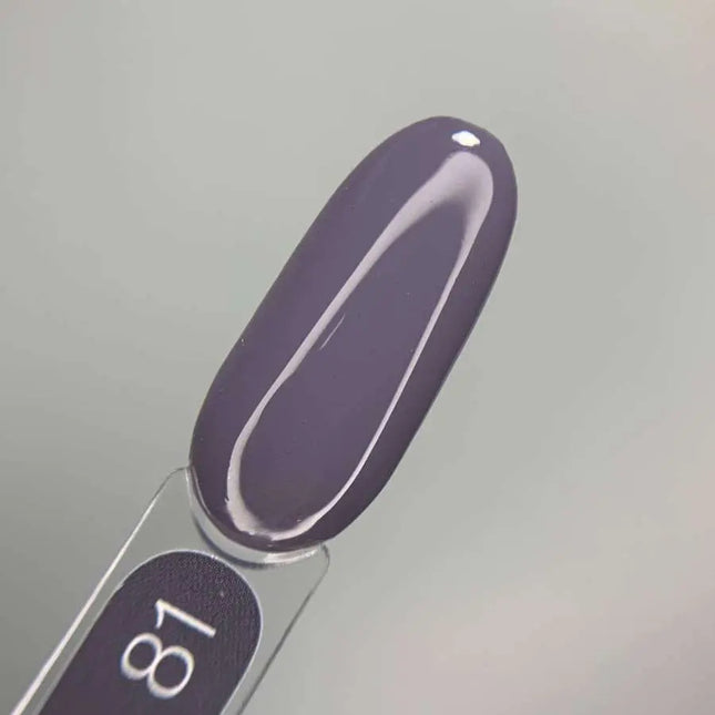 Βερνίκι Νυχιών Luna Gel Νο081 Χρώμα Γκρι Λιλά 13ml