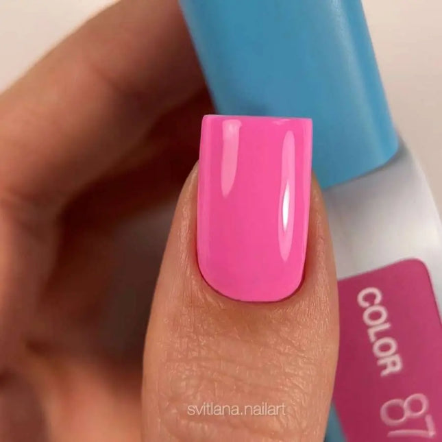 Βερνίκι Νυχιών Luna Gel №087 Χρώμα Περσικό Ροζ 13ml