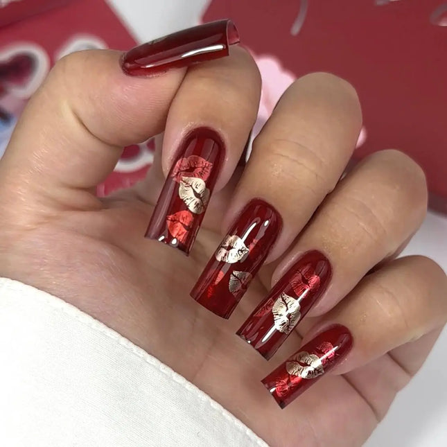 Luna Gel Polish №261 Φιλί Σκούρο Κόκκινο 8ml