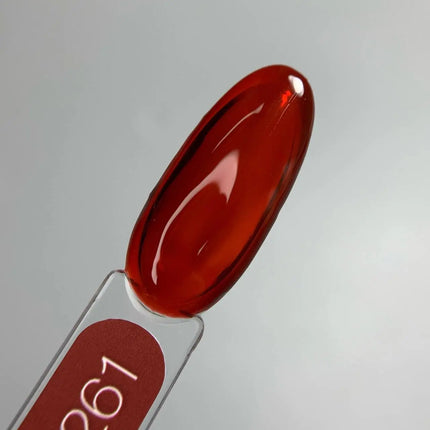Luna Gel Polish №261 Φιλί Σκούρο Κόκκινο 8ml