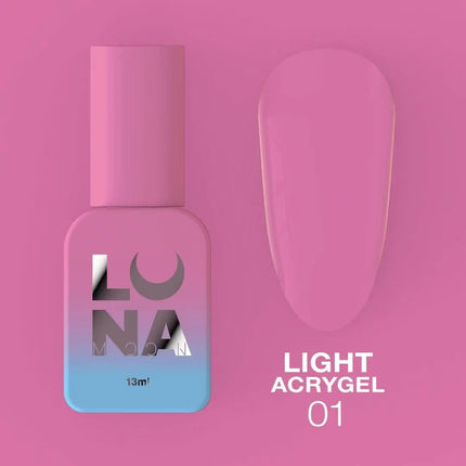 Luna Light Acrygel №01 Διάφανο 13ml