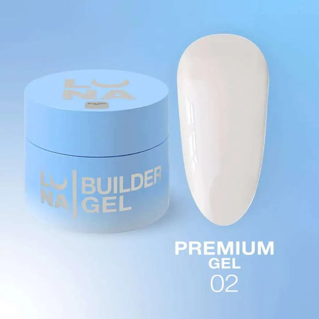 Luna Premium Gel №02 Γάλα 30ml