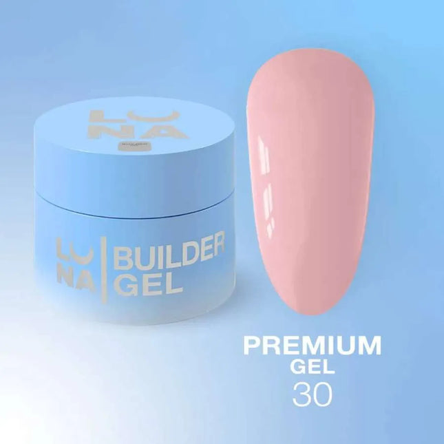 Luna Premium Gel №30 Καφέ Ροζ 30ml