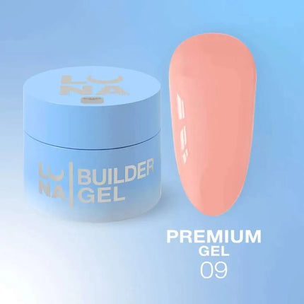 Luna Premium Gel №09 Ροδάκινο 30ml