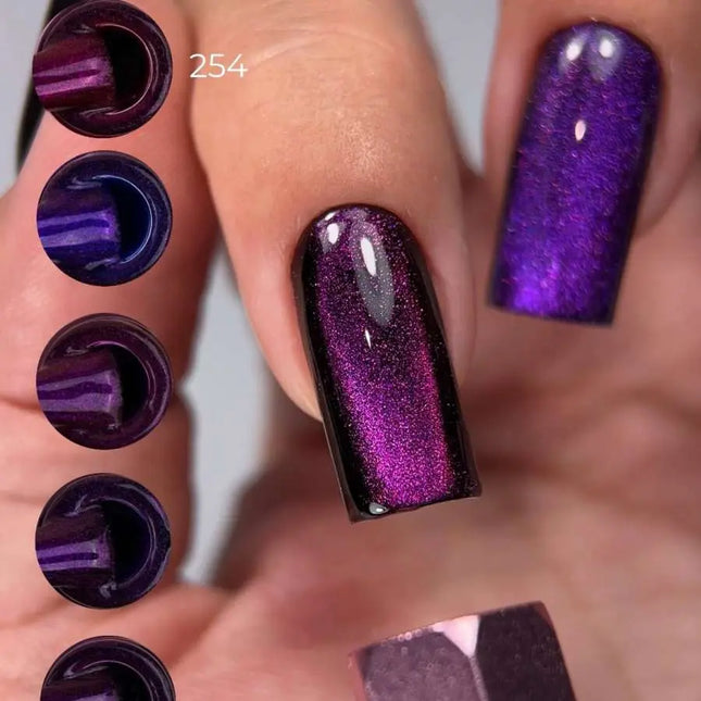 Luna Βερνίκι Τζελ №254 Cat Eye Berry 13ml