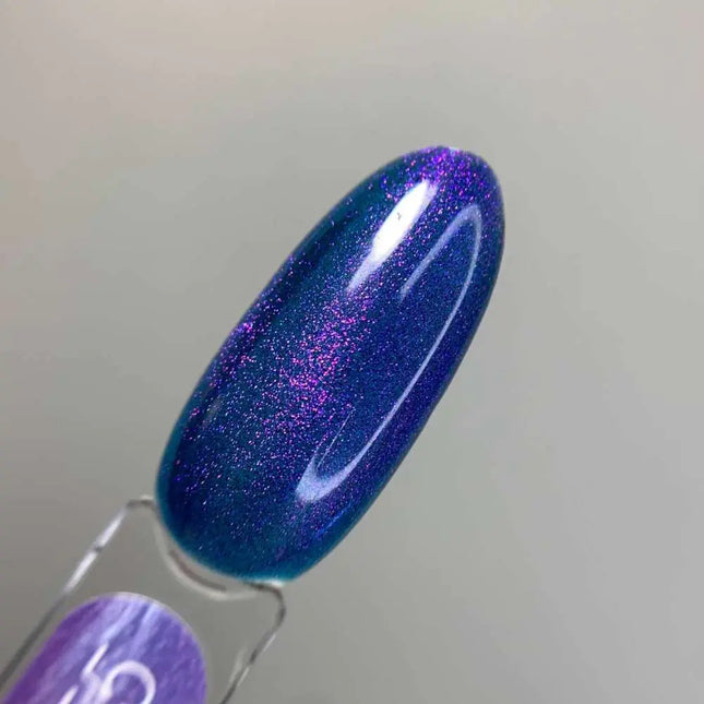 Luna Βερνίκι Τζελ №255 Cat Eye Μπλε Βιολετί 13ml