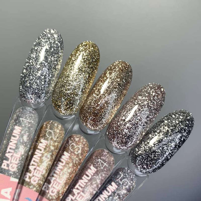 Luna Platinum Gel №1 Ασημί 5ml